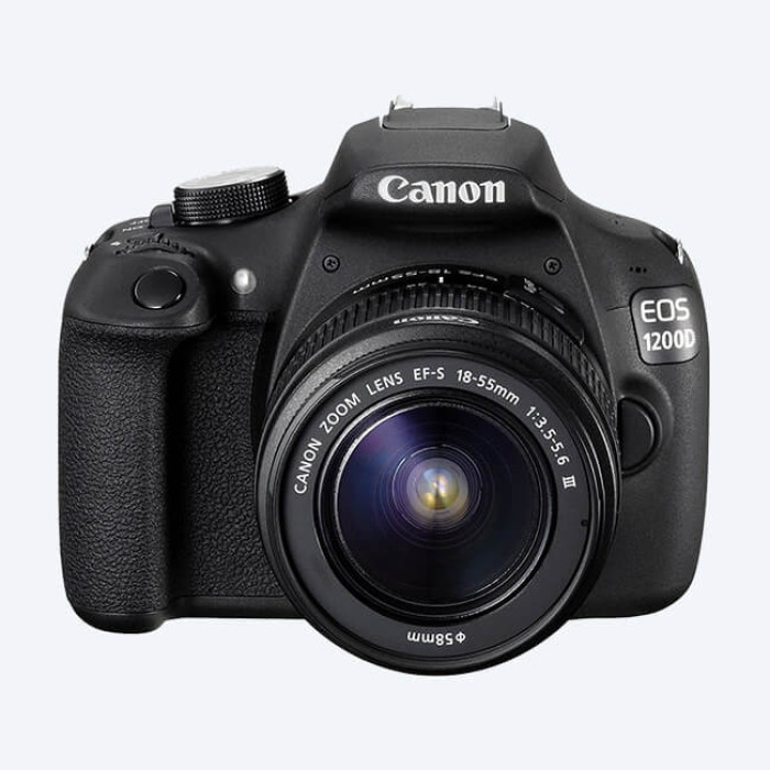 Canon EOS 1200D DSLR (Rebel T5) Camera with Kit Lens 18-55 IS II
