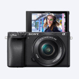 Sony Alpha a6400 Mirrorless Digital Camera with 16-50mm Lens