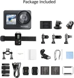 AKASO Brave 7 20MP 4K Waterproof Touch Screen Wifi Remote Control Action Camera