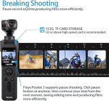 FeiyuTech Pocket 3: Cordless Detachable 3-Axis Gimbal Camera
