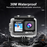 AUSEK AT M82TR 6K Action Camera
