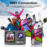 AUSEK AT M82TR 6K Action Camera