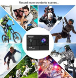 Ausek AT Q44CR Action Camera 60Fps 90ft Waterproof