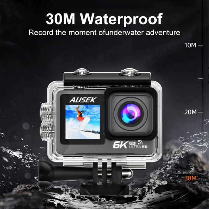 AUSEK AT M82TR 6K Action Camera