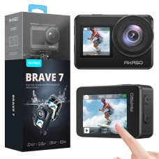 AKASO Brave 7 20MP 4K Waterproof Touch Screen Wifi Remote Control Action Camera