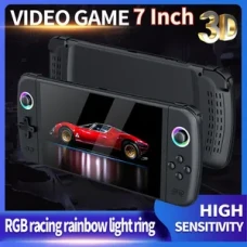 M27 7 Inch 4K HD IPS Screen Linux System Retro Handheld TV Video Game Console